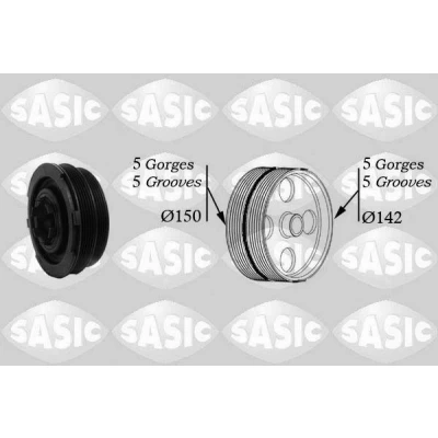 Billede af SASIC 2156038 Remskive Krumtapaksel 150, 142
