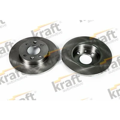 Billede af KRAFT 6045030 Bremseskiver 238, 238,0 12,0 4 fuldstændigt RENAULT: CLIO 2, TWINGO 1