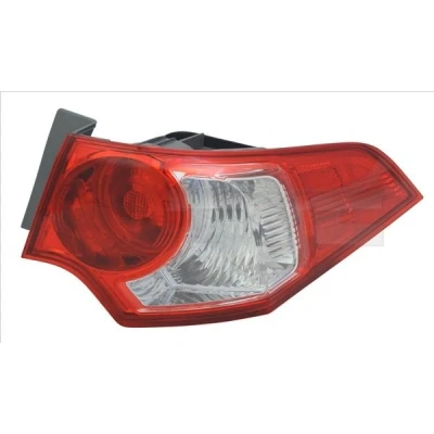 Billede af TYC 11 6451 21 2 Baglygter højre ydre del hvid uden lampeholder HONDA: ACCORD 8