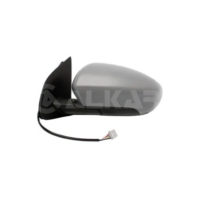 Billede af Sidespejl Alkar 6143567 venstre grundet / primet elektrisk opvarmelig, kan klappes ned, konveks NISSAN: Qashqai Qashqai+2 I