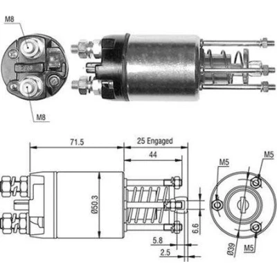 Billede af Magnetafbryder, starter MAGNETI MARELLI 940113050460