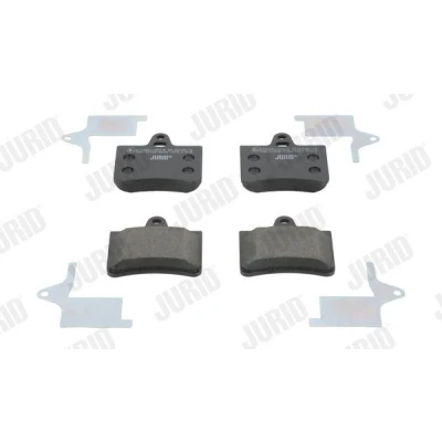 Billede af JURID 573028J Bremseklodser Ikke forberedt til slidindikator uden tilbehør CITROËN: C5 II Hatchback, Stationcar, I Hatchback