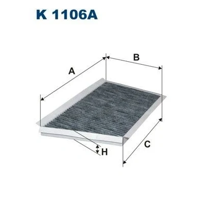 Billede af Filter, indvendig luft FILTRON K 1106A