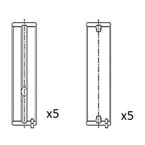 Billede af FAI AutoParts BM1034 025 Krumtapakselleje VOLKSWAGEN: Touran I, GOLF 6, Polo V Hatchback, SKODA: Fabia I Hatchback