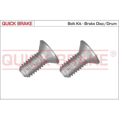 Billede af QUICK BRAKE 11671K Skrue, bremseskive CITROËN: C4 II Hatchback, Berlingo / First I Van, Cactus, PEUGEOT: 208 3008 SUV