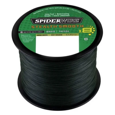 Billede af Stealth Smooth 8 Braid, Moss Green / Fletline 2000 meter.