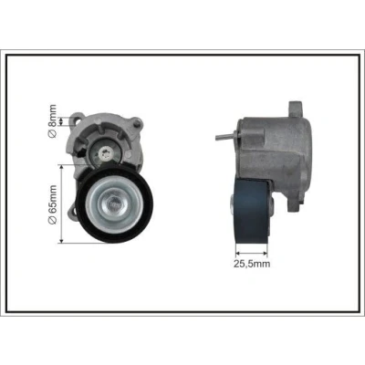 Billede af CAFFARO 100500SP Remstrammer, kilerem PEUGEOT: 307 Hatchback