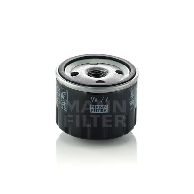 Billede af MANN filter W 77 Oliefilter 3/4 16 UNF med en returløbs stop ventil Påskruet RENAULT: 4 Stationcar, 5 Hatchback, FIAT: Cinquecento
