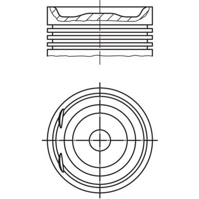 Billede af MAHLE ORIGINAL 012 20 03 Motor Stempel 86,5 OPEL: Astra H TwinTop