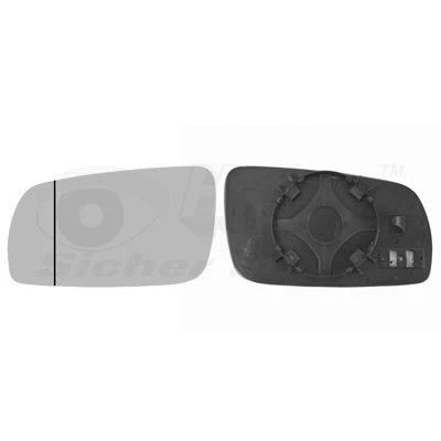 Billede af VAN WEZEL 7625837 Spejlglas venstre SKODA: Fabia 1 Combi, I Hatchback