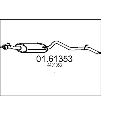 Billede af MTS 01.61353 Lydpotte 2200