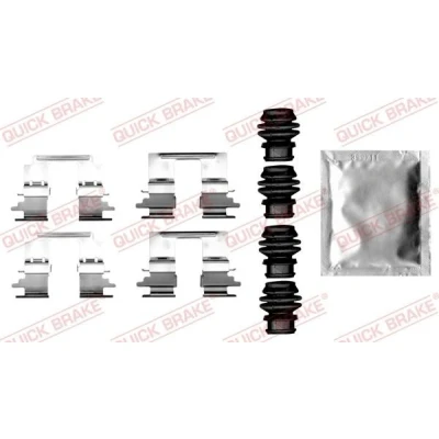 Billede af QUICK BRAKE 109 1896 Tilbehørssæt, skivebremsebelægning MAZDA: 6 Stationcar, Sedan, MITSUBISHI: ASX SUV, OUTLANDER 3