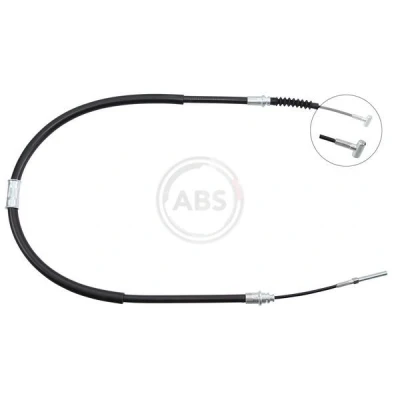 Billede af A.B.S. K12052 Håndbremsekabel 1088 Skivebremse