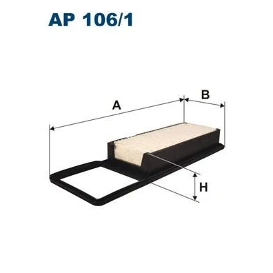 Billede af FILTRON AP 106/1 Luftfilter 40,5 109 332 Filterindsats