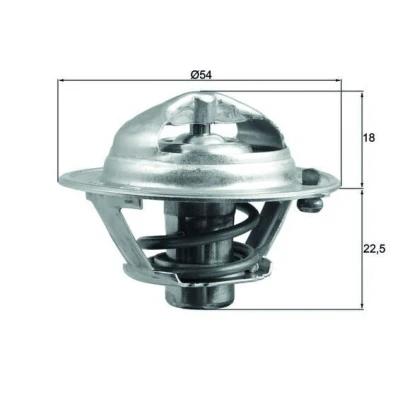 Billede af MAHLE ORIGINAL TX 166 90D Termostat 90 54 med pakning KIA: RIO 3, cee‘d I Stationcar, Hatchback, HYUNDAI: Tucson, i30 Hatchback