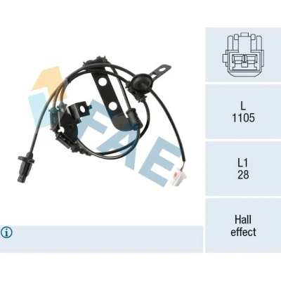 Billede af FAE 78571 ABS Sensor Hall princip 2 1105