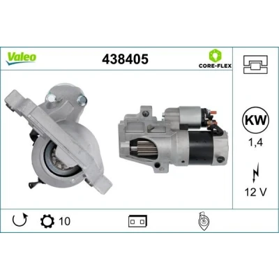 Billede af VALEO 438405 Starter 12 1,4 10 VOLKSWAGEN: Golf 4