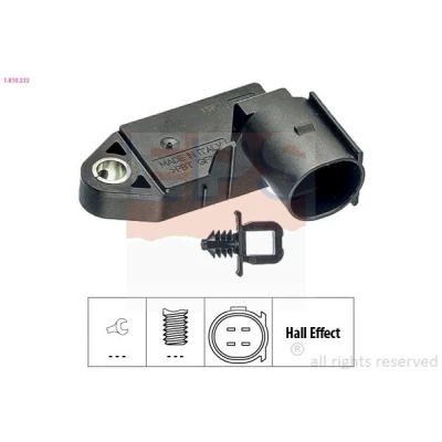 Billede af EPS 1.810.232 Bremselyskontakt elektronisk, mekanisk Made in Italy OE Equivalent VOLKSWAGEN: Transporter 5, Golf Plus / Crossgolf, up! Hatchback