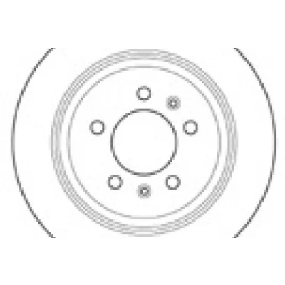 Billede af MAPCO 15323 Bremseskiver bagaksel 290 10 5 108 fuldstændigt CITROËN: XM I Hatchback