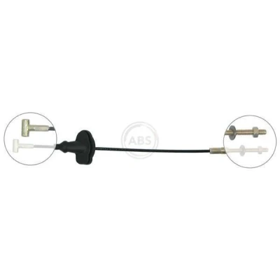 Billede af A.B.S. K17421 Håndbremsekabel 325 FORD: Transit Connect Mk1 Van, Focus Hatchback