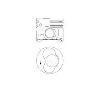 Billede af KOLBENSCHMIDT 41092600 Motor Stempel 81,01
