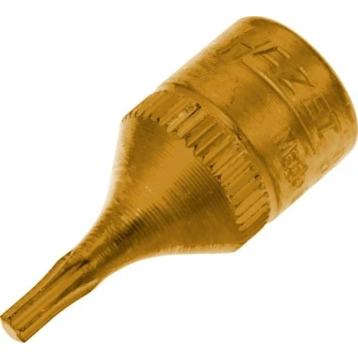 Billede af HAZET torx 8502 T9 Skraldenøgleindsats (Hexagon) Krom vanadium stål indre riflet
