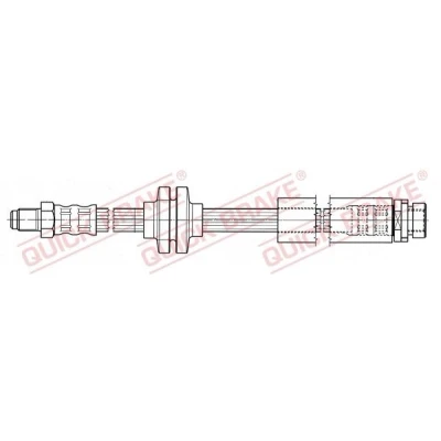 Billede af Bremseslange QUICK BRAKE 35.902