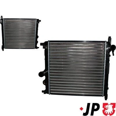Billede af JP GROUP 1114208200 Radiator 355 359 16 manuelt gear VOLKSWAGEN: up! Hatchback, SKODA: Citigo, SEAT: Mii