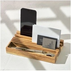 Billede af Gentlemen's Hardware Wooden Desk Organizer - Opbevaring