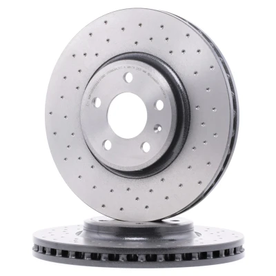 Billede af BREMBO XTRA LINE 09.A758.1X Bremseskiver 320 30 5 perforeret/indv. ventileret coatet højkarboniseret med skruer AUDI: A5 B8 Sportback, A4 Sedan
