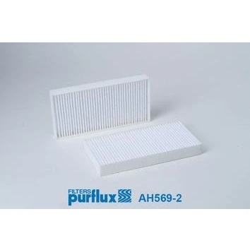 Billede af PURFLUX AH569 2 Kabinefilter Pollenfilter 180 91 20
