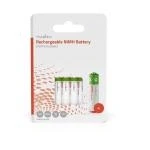 Billede af Genopladelige Ni MH Batteri AAA 1.20 V 700 mAh Forudladet 4 stk. Blister