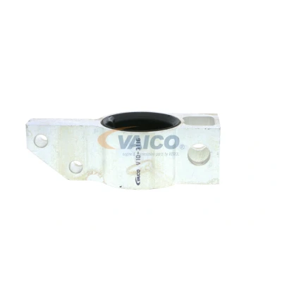 Billede af VAICO V10 3116 Bøsning med skrue Original Quality foraksel, venstre 65,4 Gummi VOLKSWAGEN: Touran I, Golf 6, 5, SKODA: Octavia II Hatchback