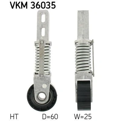 Billede af SKF VKM 36035 Strammehjul