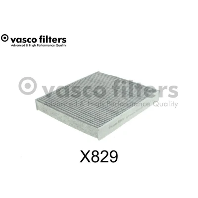 Billede af DAVID VASCO X829 Kabinefilter Aktivkulfilter 253mm 222mm 32mm VOLKSWAGEN: Polo VI, T Cross, SEAT: IBIZA 5, Arona, SKODA: Scala Hatchback, Kamiq