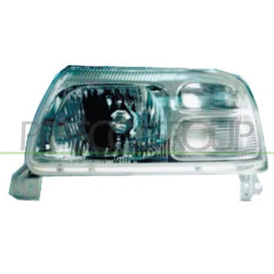 Billede af PRASCO SZ0544803 Forlygter højre H4 hvid med blinklys uden indstillingsmotor for LWR SUZUKI: Grand Vitara 1 SUV