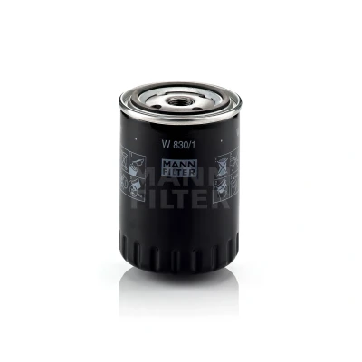 Billede af MANN filter W 830/1 Oliefilter 3/4 16 UNF med en returløbs stop ventil Påskruet VOLKSWAGEN: GOLF 3, Transporter 4 Bus,