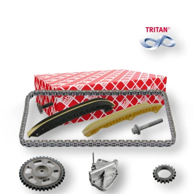 Billede af FEBI BILSTEIN 46365 Styrekædesæt Tandkæde, Lukket kæde SKODA: Fabia 2, VOLKSWAGEN: Fox Hatchback, Polo IV Hatchback