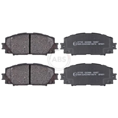 Billede af A.B.S. 37755 Bremseklodser uden indbygget slidsensor TOYOTA: Prius PHV Hatchback, III LEXUS: CT