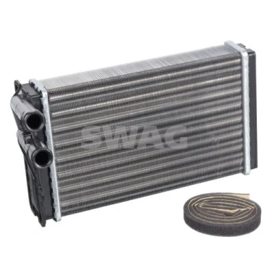 Billede af SWAG 30 91 4741 Varmeveksler med pakning AUDI: Cabriolet B4, 80 B4 Sedan, Coupe B3