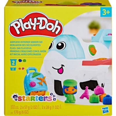 Billede af Play Doh Modellervoks Spil Airplane Explorer Starter Playset