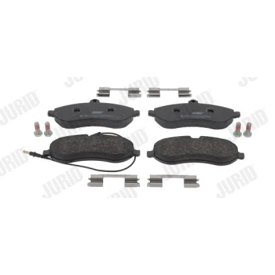 Billede af JURID 573280J Bremseklodser Inkl. slidadvarselskontakt CITROËN: Jumpy II MPV, TOYOTA: Proace I Van / Stationcar, PEUGEOT: Expert