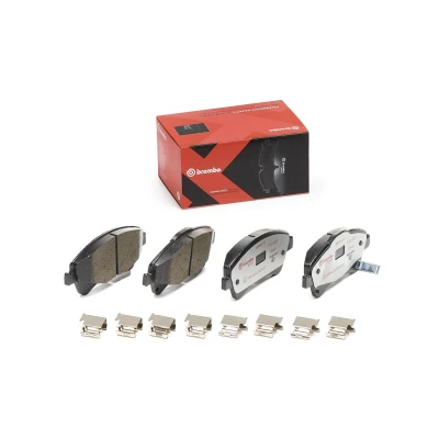 Billede af BREMBO P 83 109X Bremseklodser med akustisk advarsel for slid anti knirke plade tilbehør TOYOTA: Verso, Avensis III Stationcar
