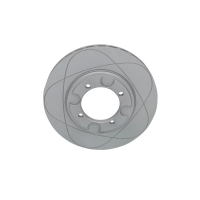 Billede af ATE PowerDisc 24.0322 0170.1 Bremseskiver 257,0 22,0 4 104,0 ventileret coatet