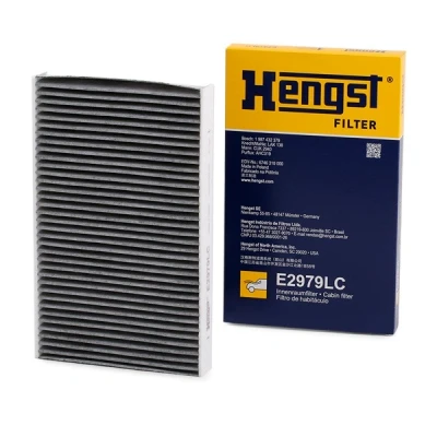 Billede af HENGST FILTER E2979LC Kabinefilter Aktivkulfilter 288 179 30 CITROËN: C4 II Hatchback, I C3 Picasso, PEUGEOT: 308 SW, Hatchback