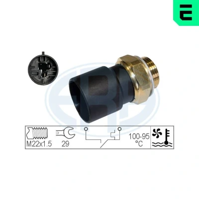 Billede af ERA 330301 Temperaturkontakt, kølerventilator M22 x 1,5