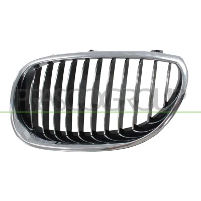 Billede af PRASCO BM0472004 Kølergitter foran til venstre chrom/sort BMW: 5 Sedan