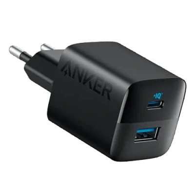 Billede af Anker 323 Dual USB C Hurtiglader Sort