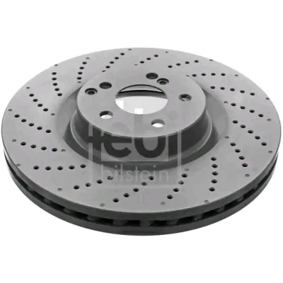 Billede af FEBI BILSTEIN 44071 Bremseskiver foraksel 360 36 5 112 perforeret/indv. ventileret coatet højkarboniseret MERCEDES BENZ: C klasse T modell