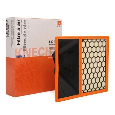 Billede af MAHLE ORIGINAL LX 3583 Luftfilter 61,0 318 399,5 Filterindsats IVECO: Daily 6 , Pritsche/Fahrgestell, V Van / Stationcar